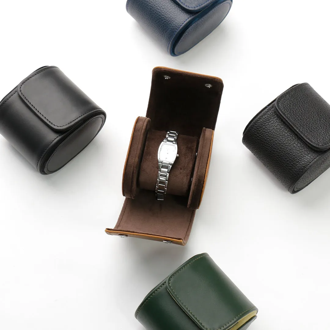 1 Slot Watch Case - Pebble Black
