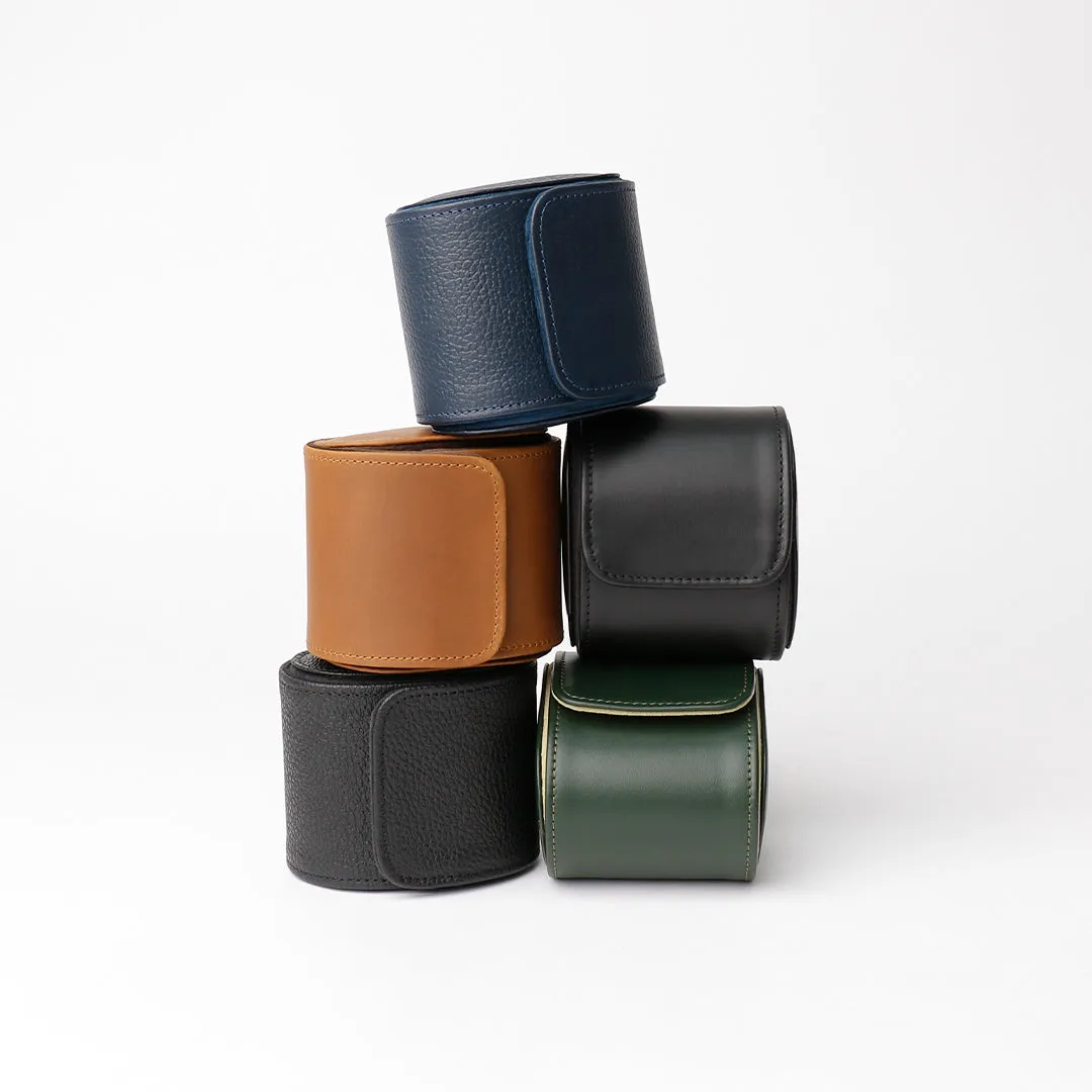 1 Slot Watch Case - Pebble Black