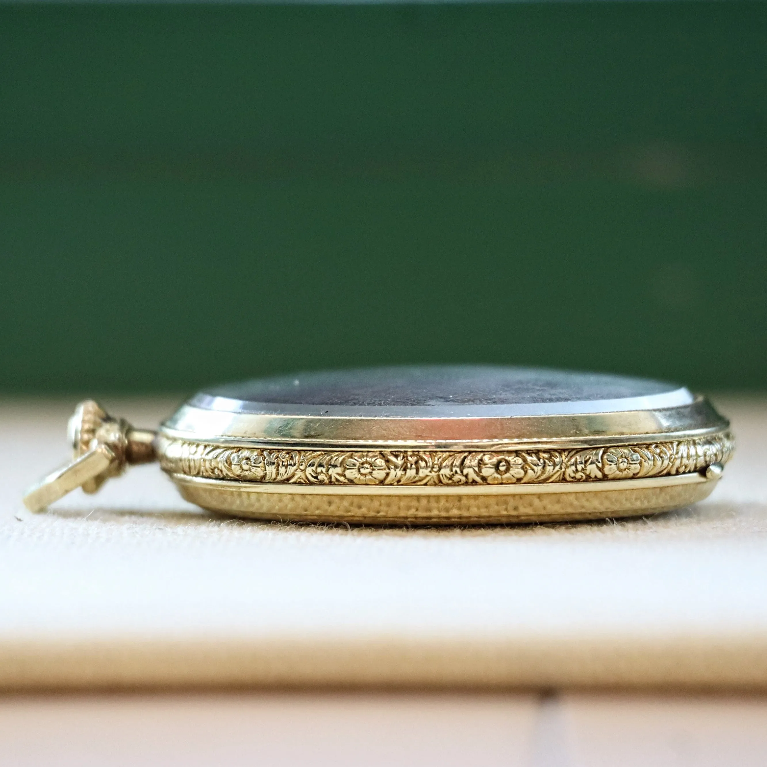 1922 ILLINOIS Dress Pocket Watch Openface 12s Grade 406 19 Jewels Adjusted 3 Positions Fancy Engraved Case