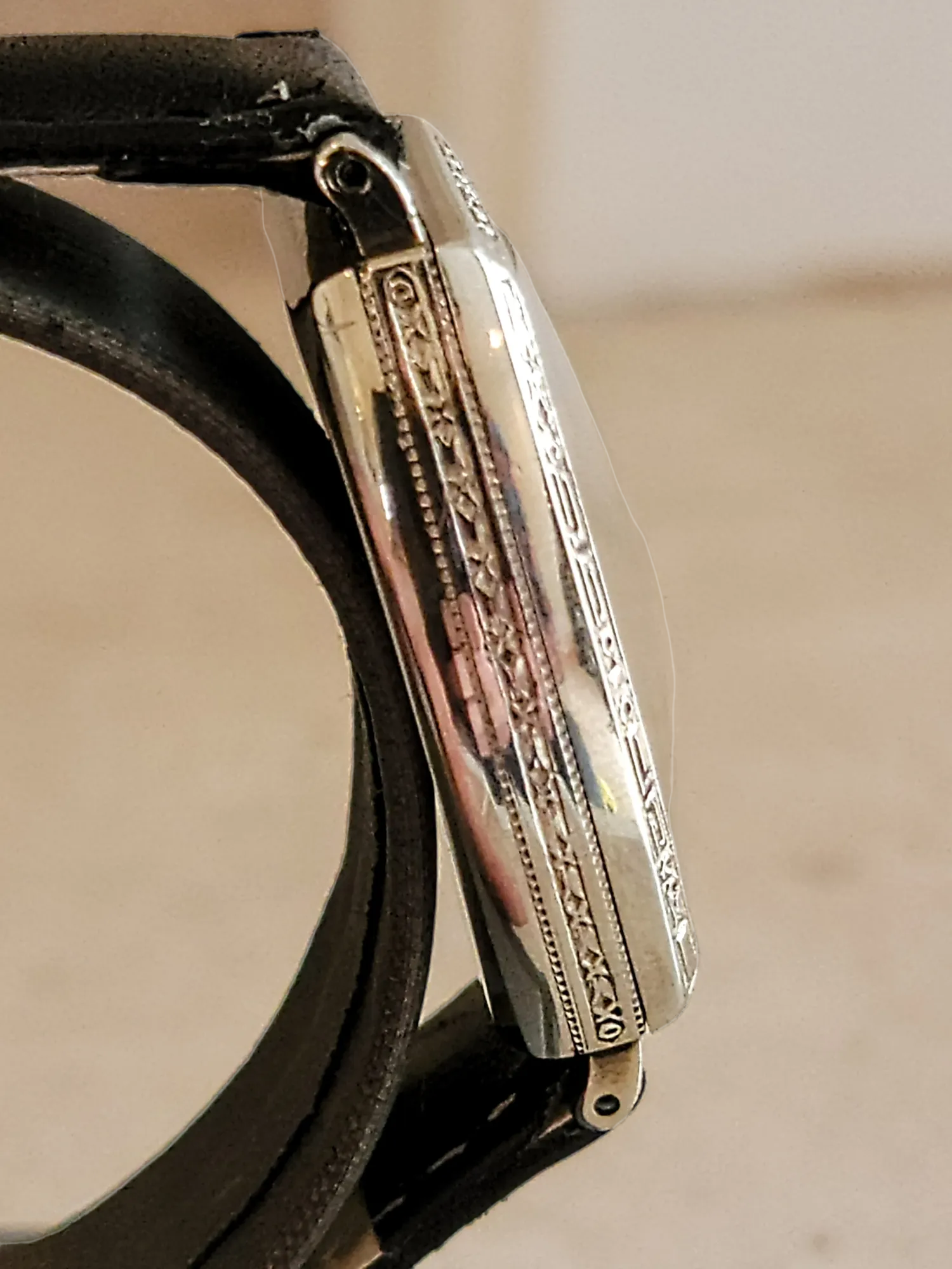 1930 ILLINOIS Whippet / Tonneau Watch 17 Jewels Cal. 307 Art Deco Engraved U.S.A.
