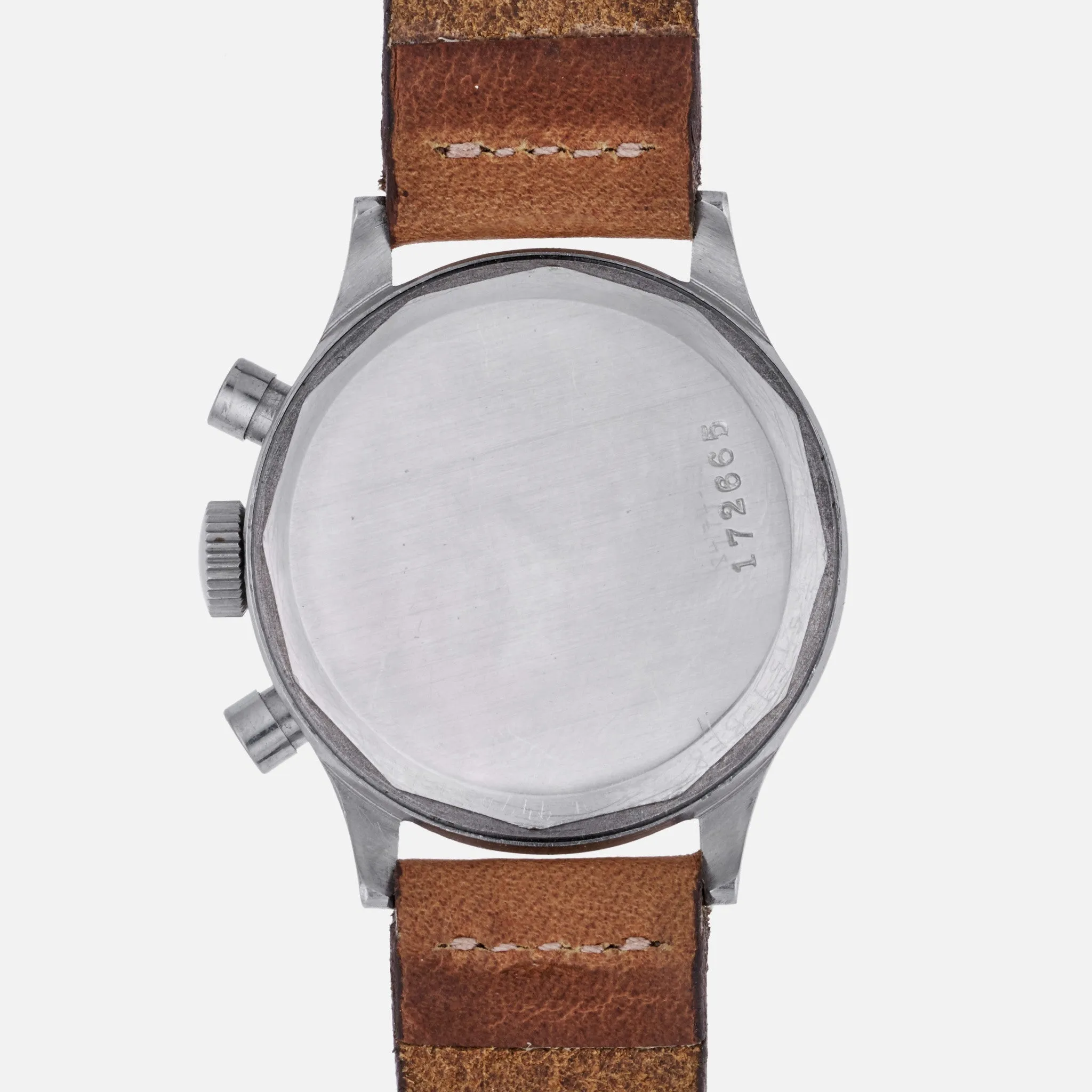 1940s Alpina Chronograph With Radium Numerals
