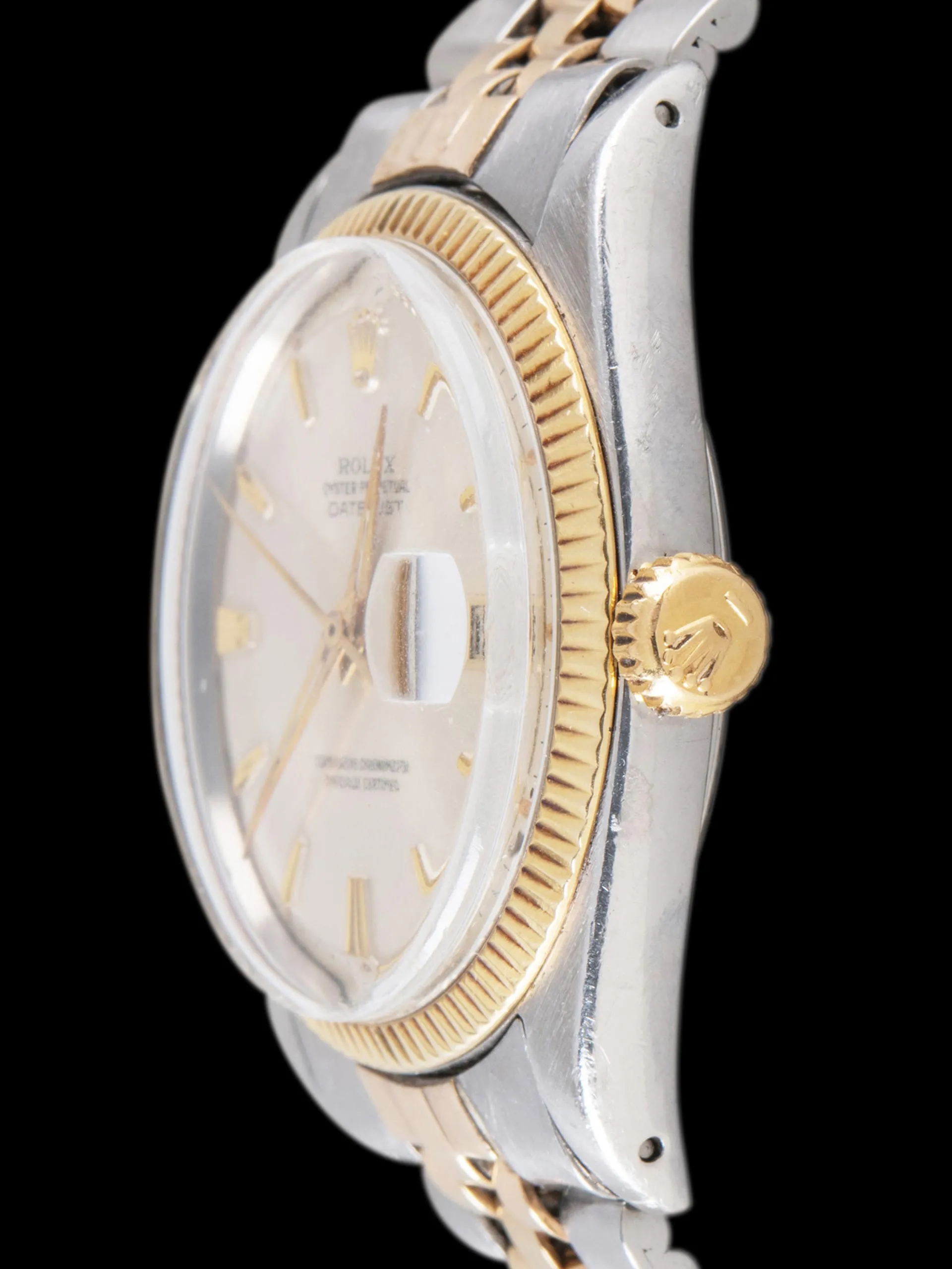 1960 Rolex Two-Tone Datejust (Ref. 1601) Silver "SWISS Only" Dial