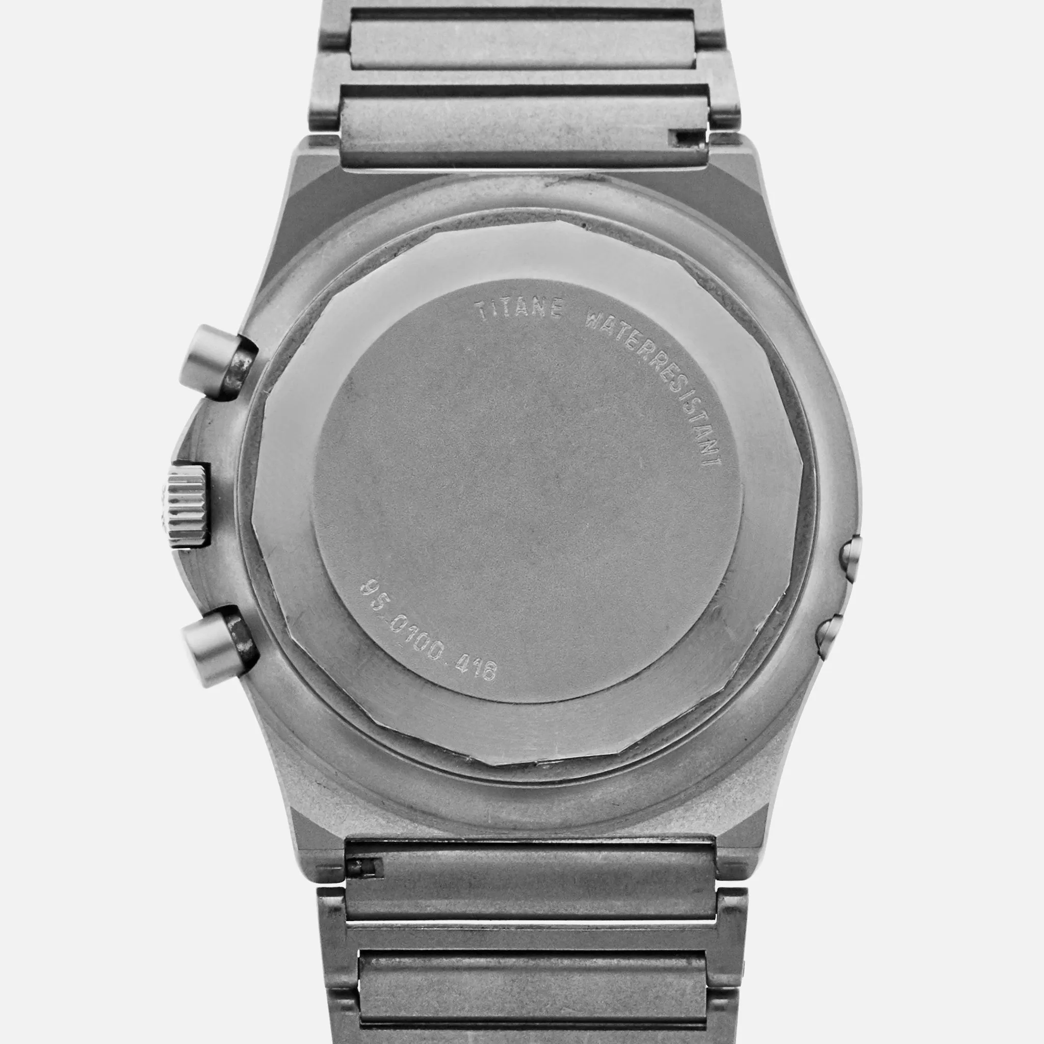 1980s Zenith 'Port Royal' El Primero Chronograph Ref. 95.100.418 In Titanium