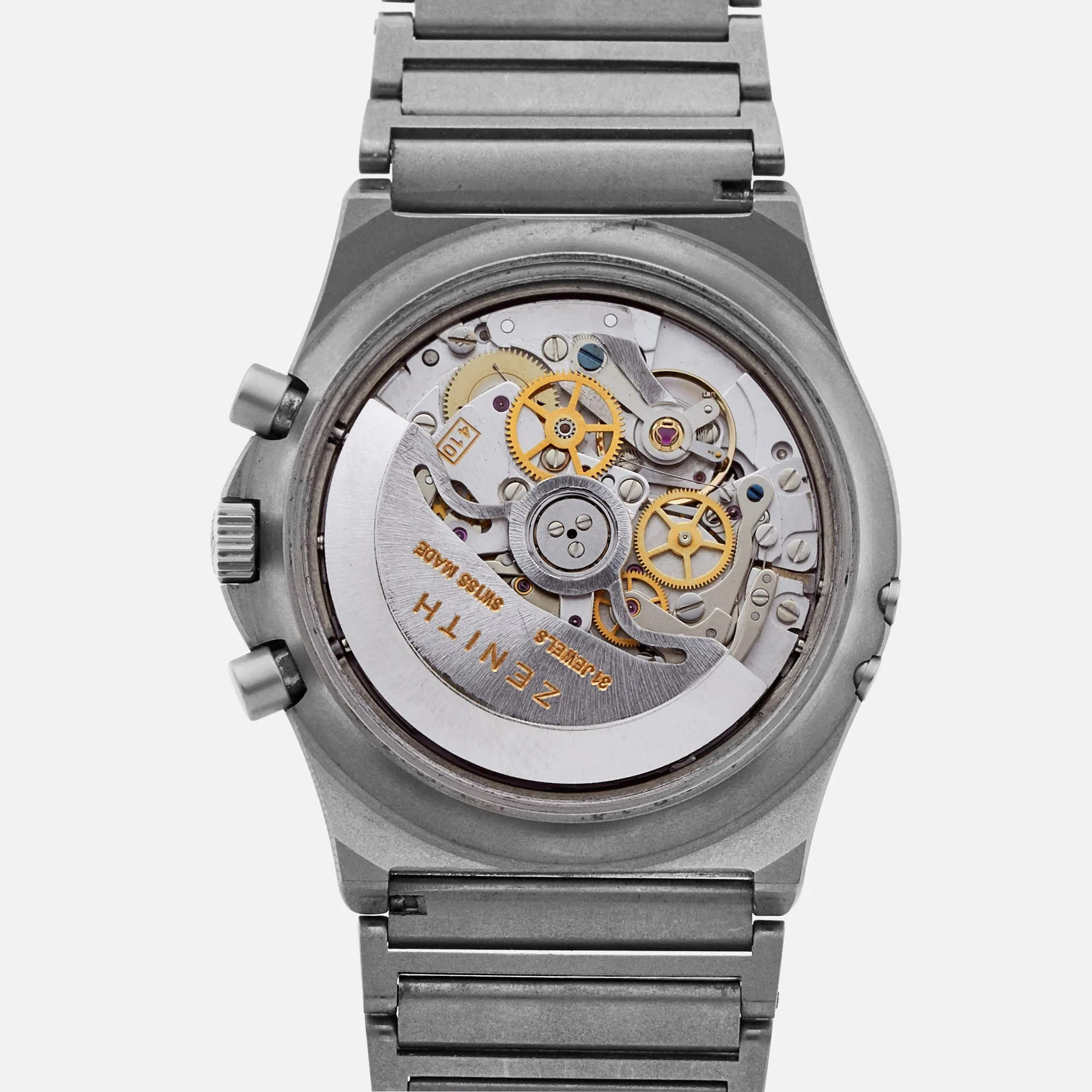 1980s Zenith 'Port Royal' El Primero Chronograph Ref. 95.100.418 In Titanium