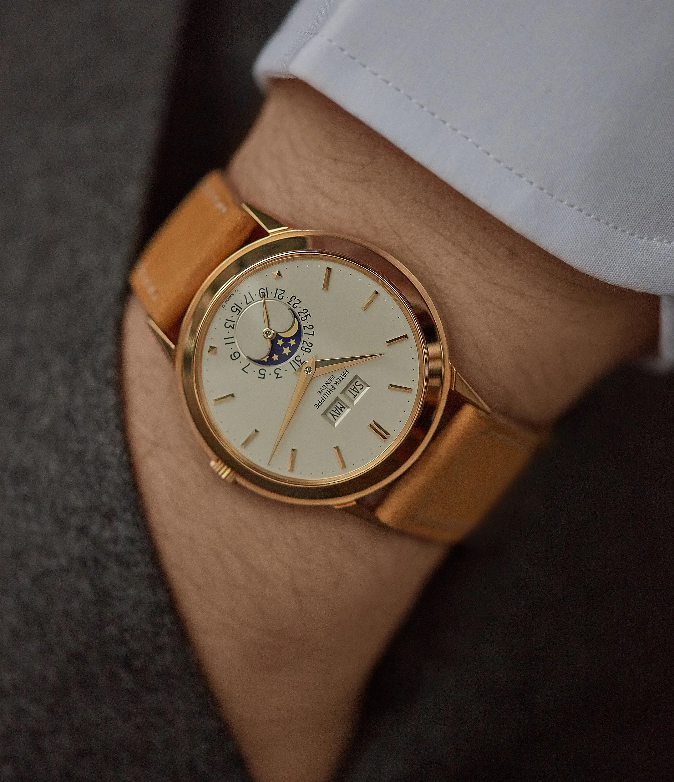 3448 | Perpetual Calendar | Yellow Gold