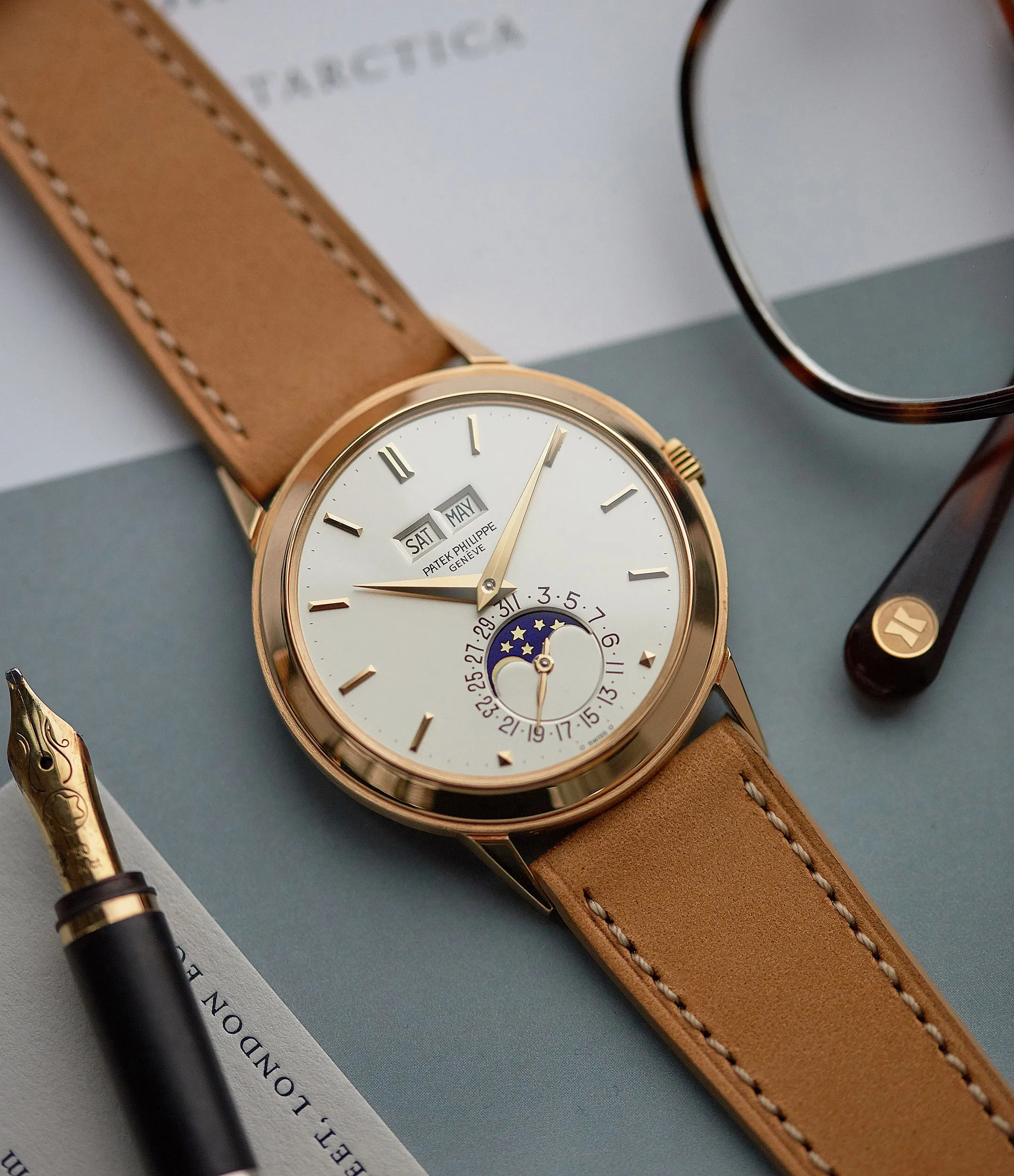 3448 | Perpetual Calendar | Yellow Gold