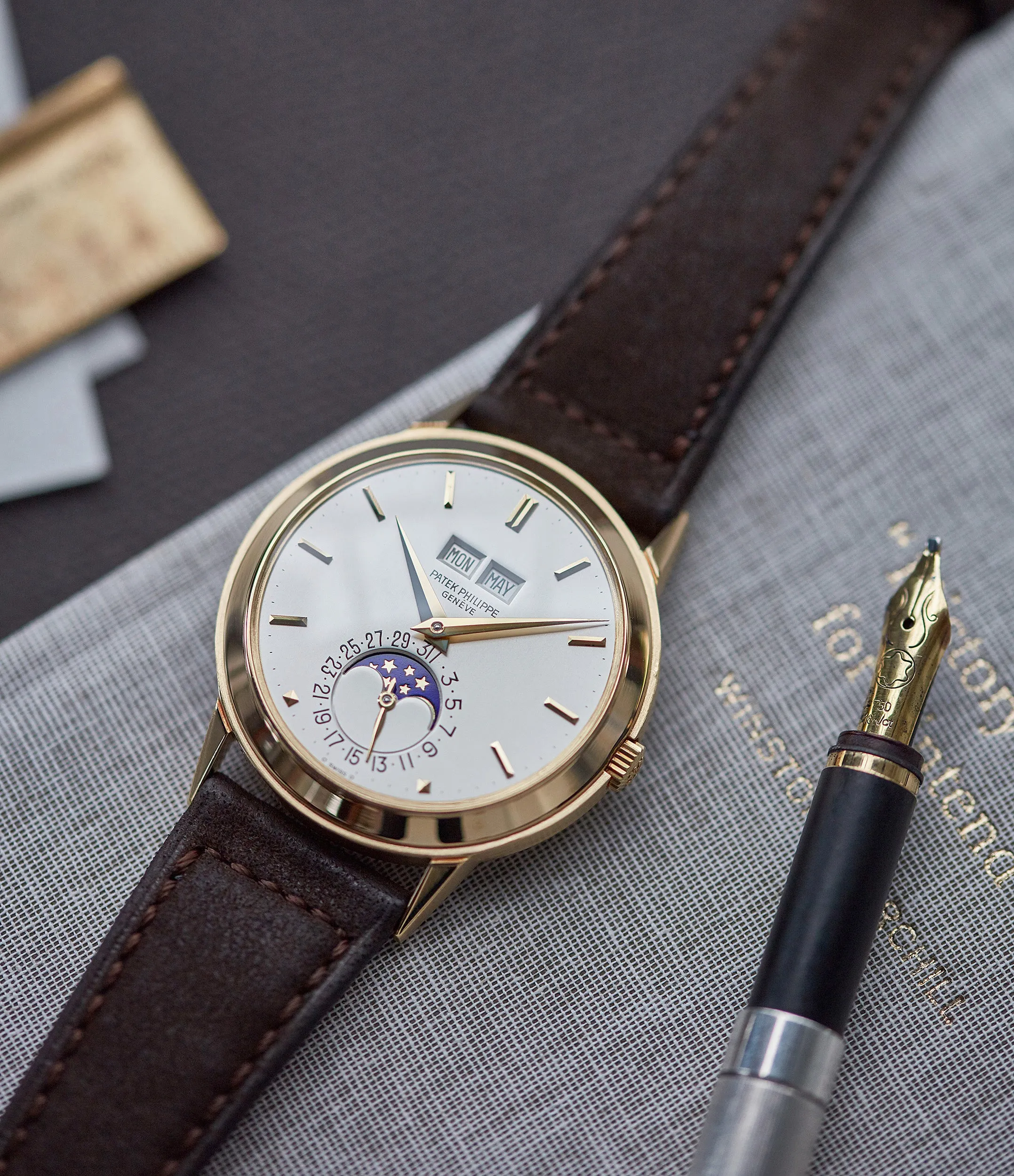 3448 | Perpetual Calendar | Yellow Gold