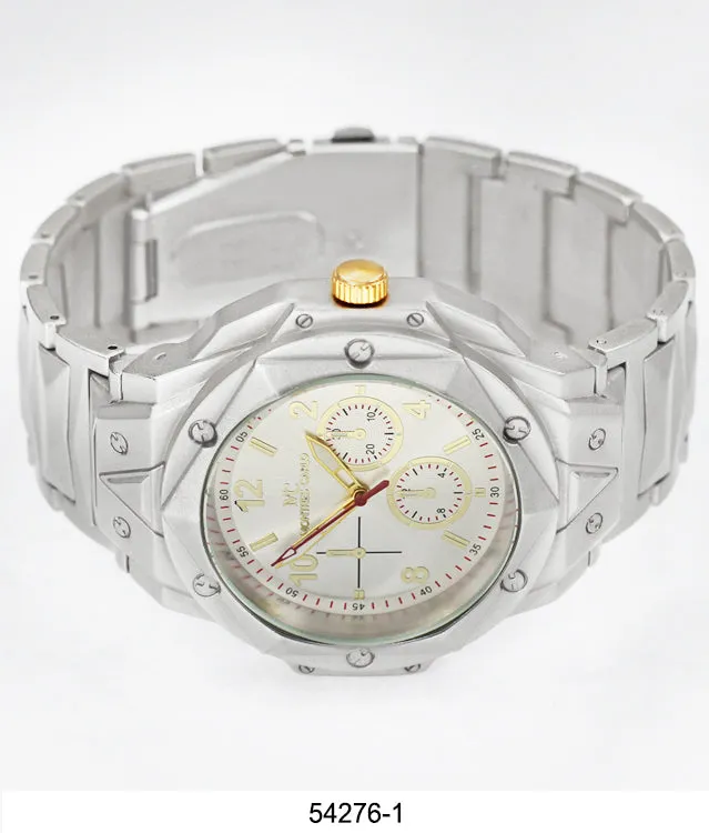 5427-Montres Carlo Metal Band Watch