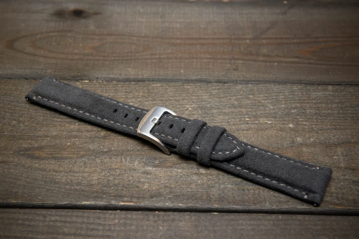 Alcantara Watch Strap, Premium Alcantara Watch Band 20 mm , 22 mm.