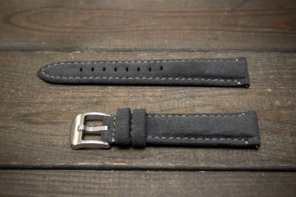 Alcantara Watch Strap, Premium Alcantara Watch Band 20 mm , 22 mm.