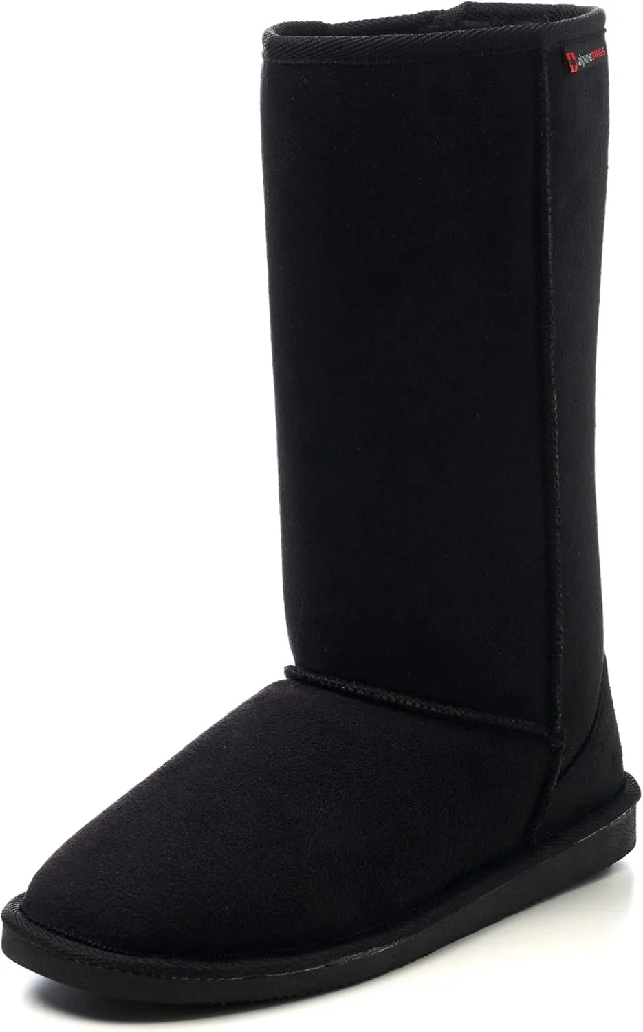 Alpine Swiss Womens 11 Tall Mid Calf Winter Boots Faux Shearling Aussie Classic