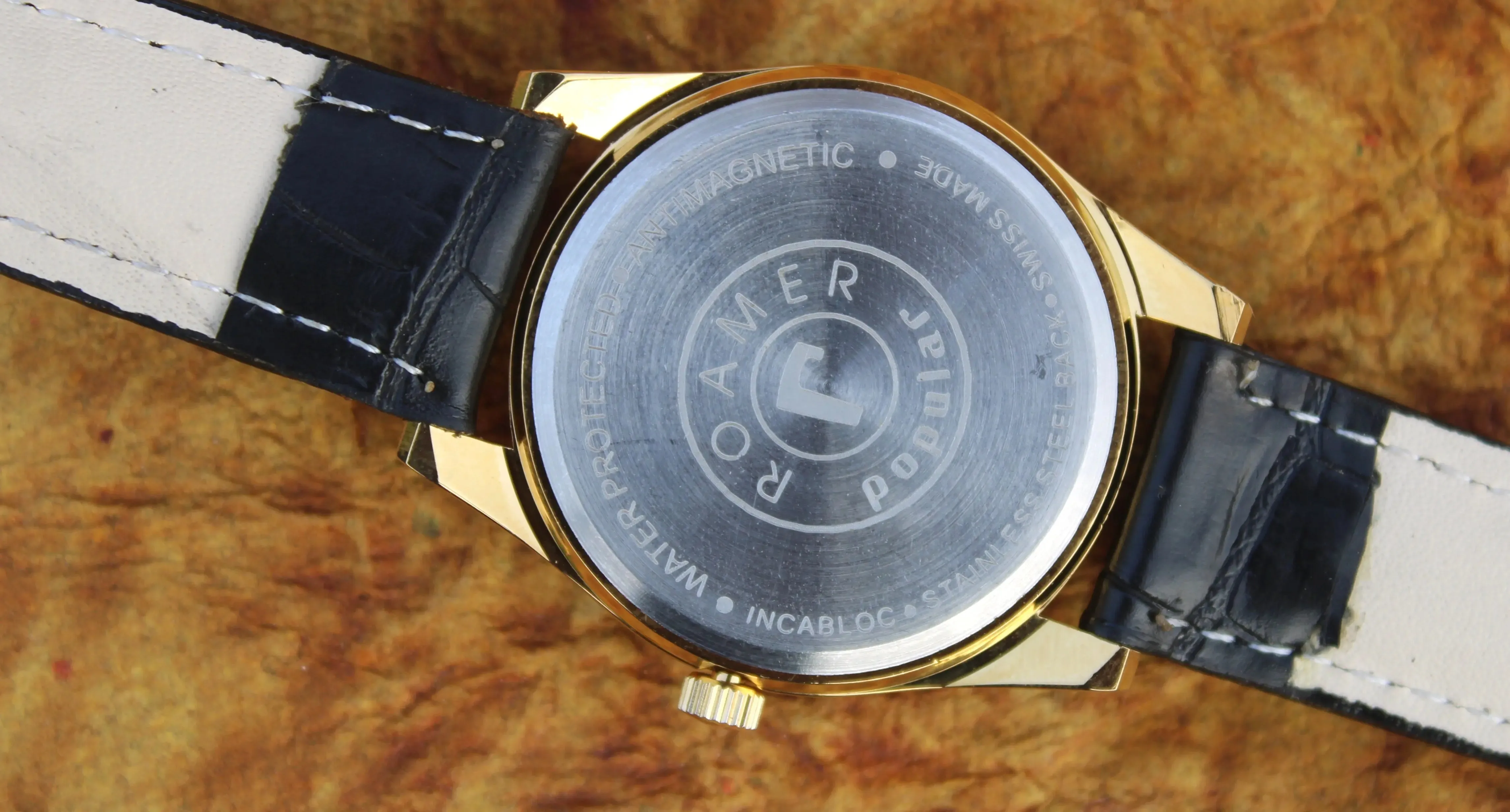 Antique Vintage Roamer ST96 17 Jewels Mechanical Hand Winding Wristwatch
