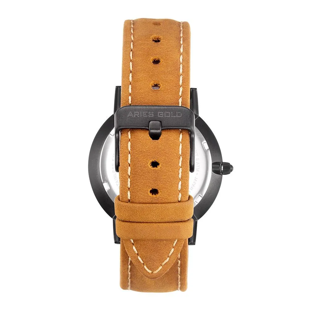 ARIES GOLD SANTOS MEN G 1022 BK-BKME WATCH