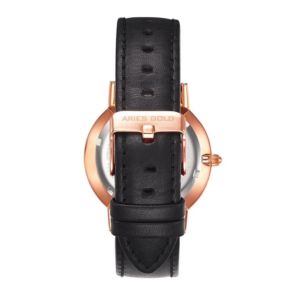 ARIES GOLD SANTOS MEN G 1022 RG-BK WATCH