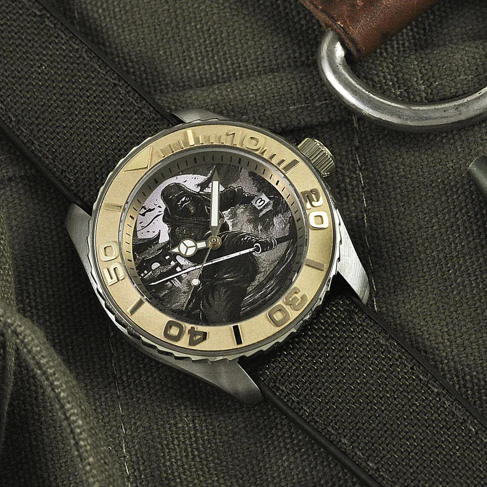 Aries Gold The Mirage Ninja Series G 8040 NIN-MIR Watch