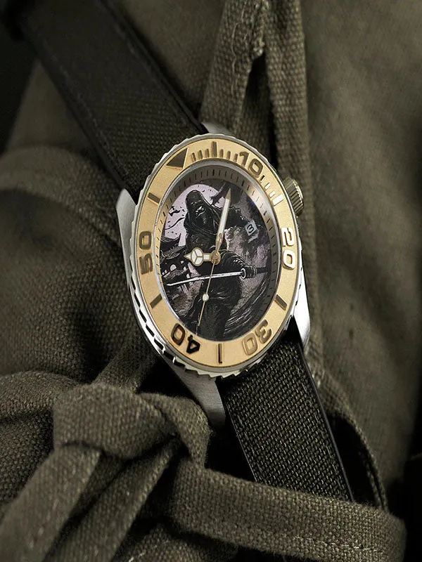 Aries Gold The Mirage Ninja Series G 8040 NIN-MIR Watch
