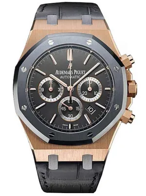 Audemars Piguet Royal Oak Leo Messi Automatic Chronograph Rose Gold Men's Watch
