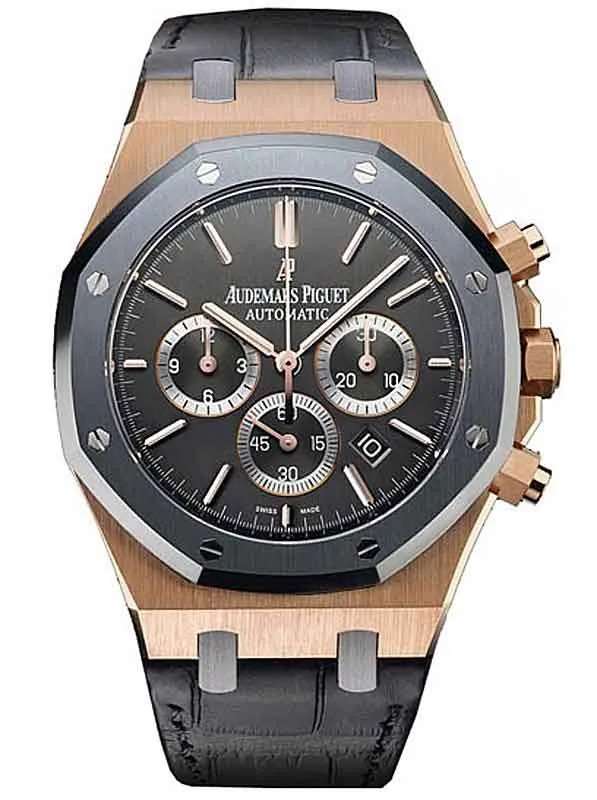 Audemars Piguet Royal Oak Leo Messi Automatic Chronograph Rose Gold Men's Watch