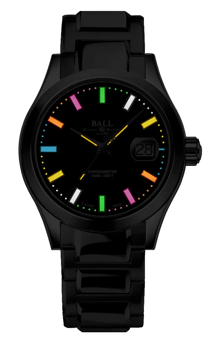 Ball Marvelight Chronometer - Caring Edition NM2026C-S28C-BK
