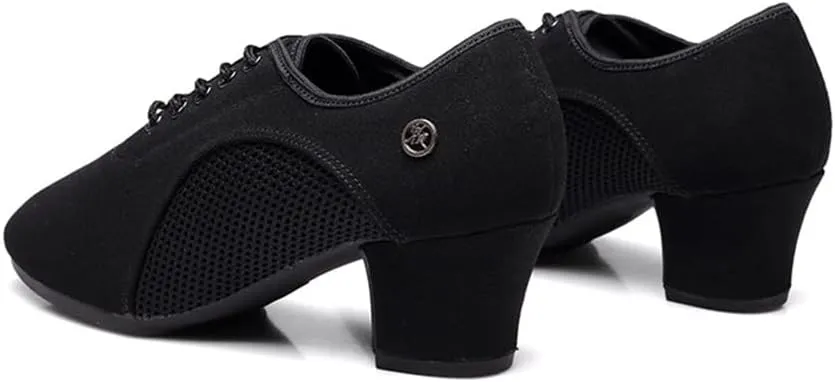 Ballroom Dance Shoes, Women Salsa Latin Dancing Practice Shoes for Beginners Comfortable Modern Dance Shoes