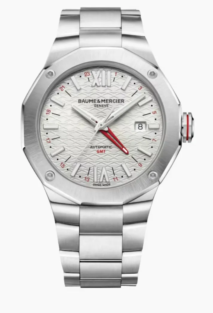 BAUME & MERCIER-Riviera 10658 AUTOMATIC WATCH, GMT - 42MM M0A10658