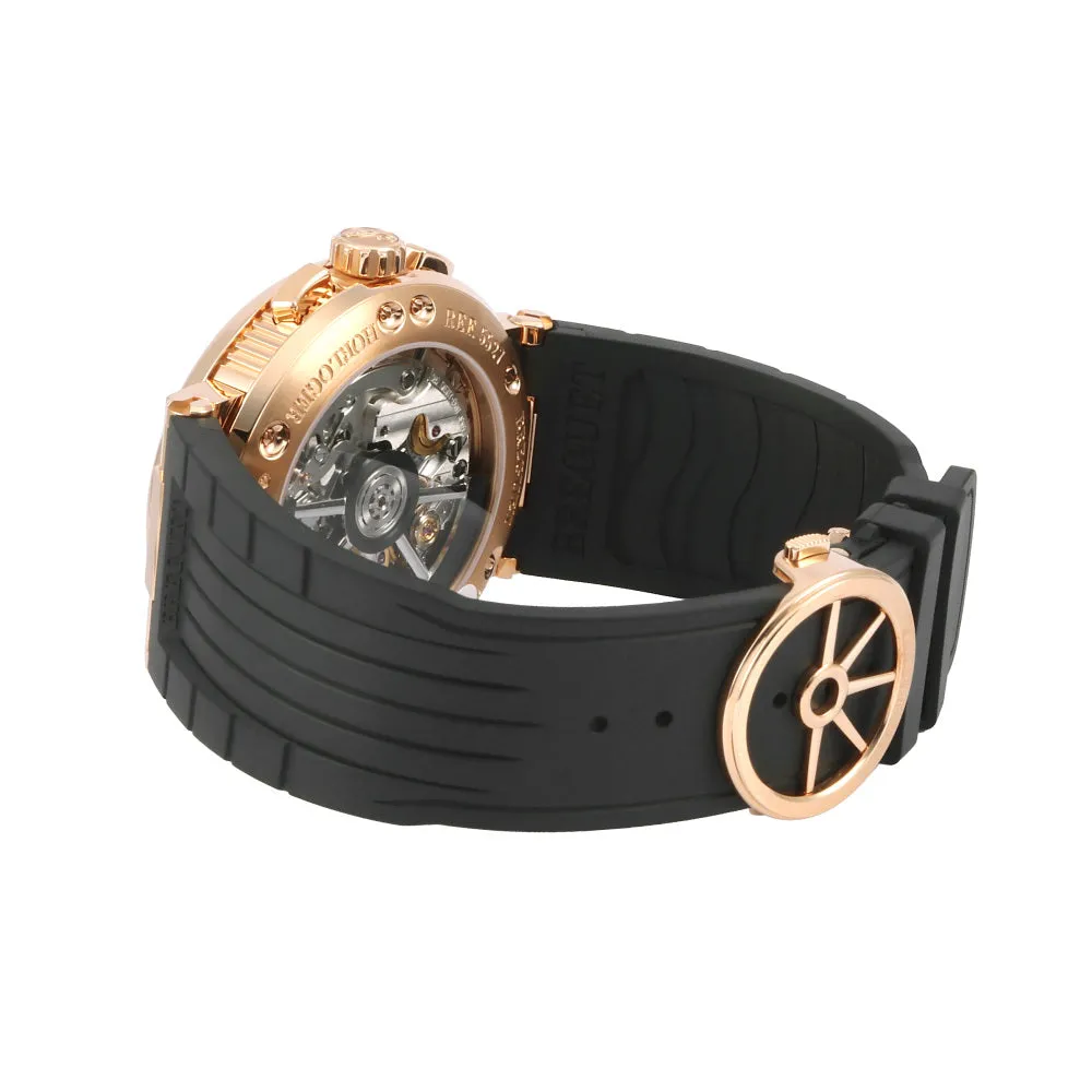 Breguet Marine Chronograph 18K Rose Gold Men's Watch