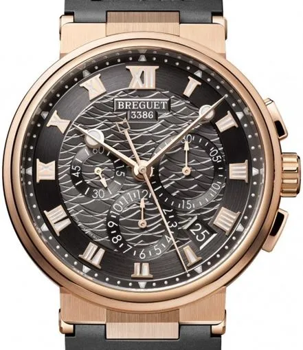 Breguet Marine Chronograph 18K Rose Gold Men's Watch