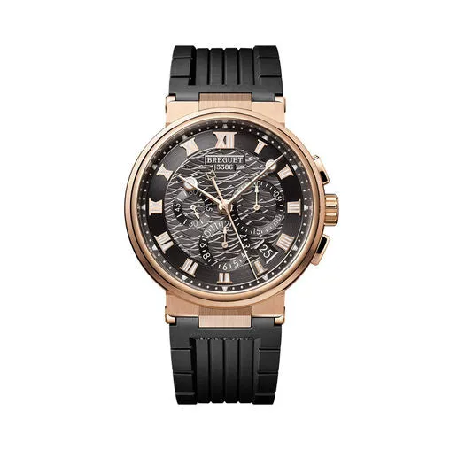 Breguet Marine Chronograph 18K Rose Gold Men's Watch