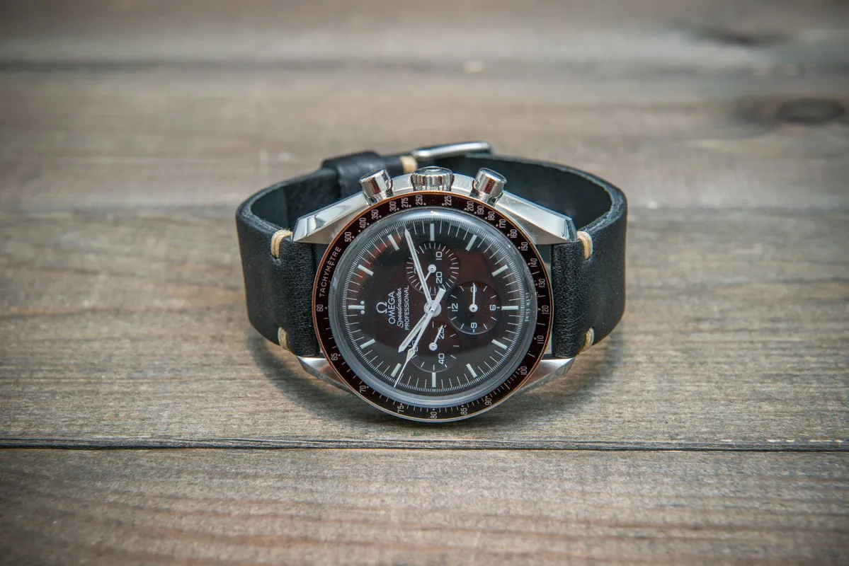 Buttero leather watch strap. Hand-made to order in Finland. 10-26 mm