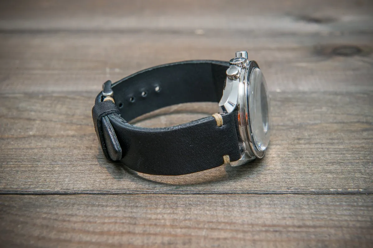 Buttero leather watch strap. Hand-made to order in Finland. 10-26 mm