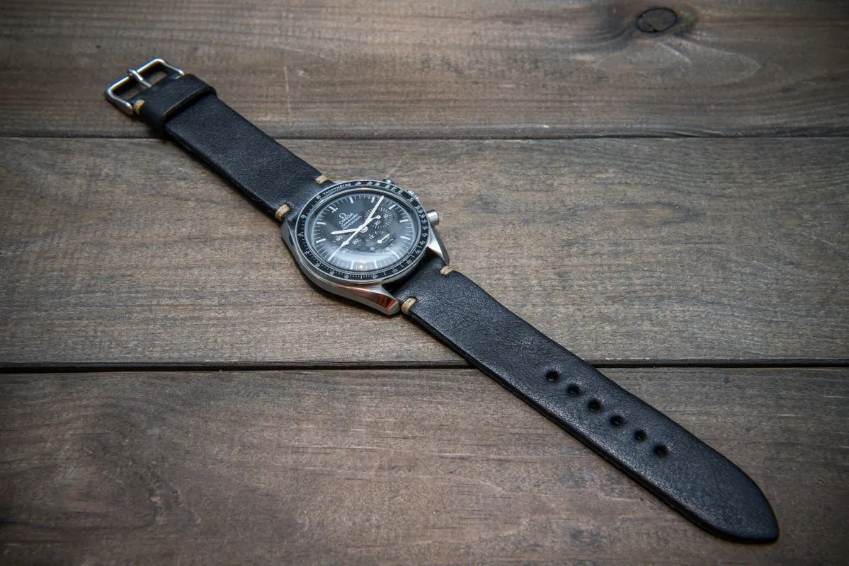 Buttero leather watch strap. Hand-made to order in Finland. 10-26 mm