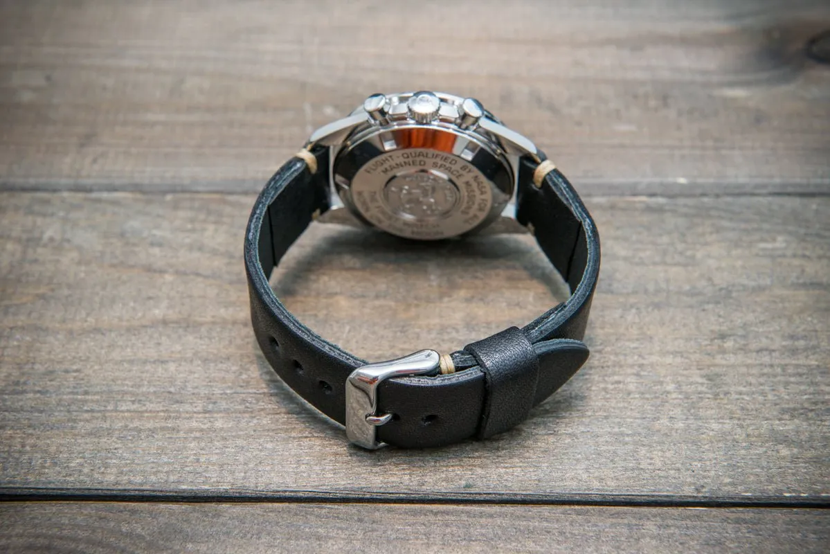 Buttero leather watch strap. Hand-made to order in Finland. 10-26 mm