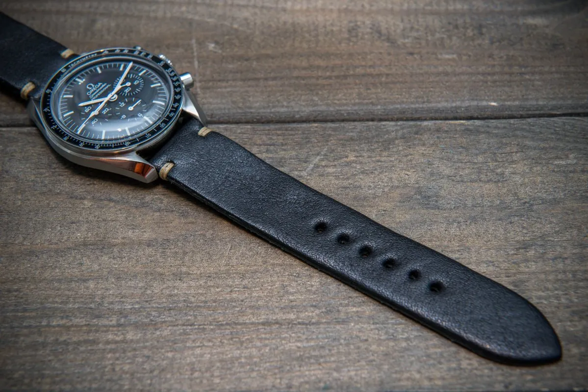 Buttero leather watch strap. Hand-made to order in Finland. 10-26 mm
