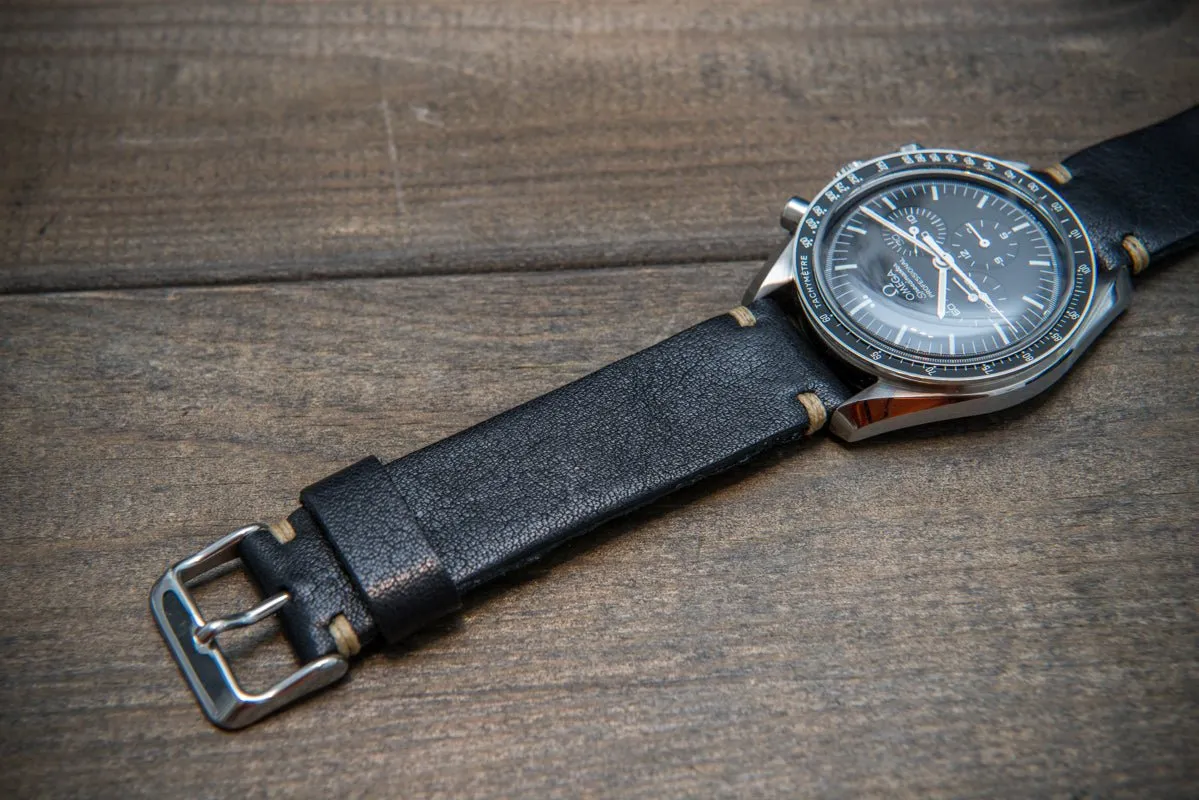 Buttero leather watch strap. Hand-made to order in Finland. 10-26 mm