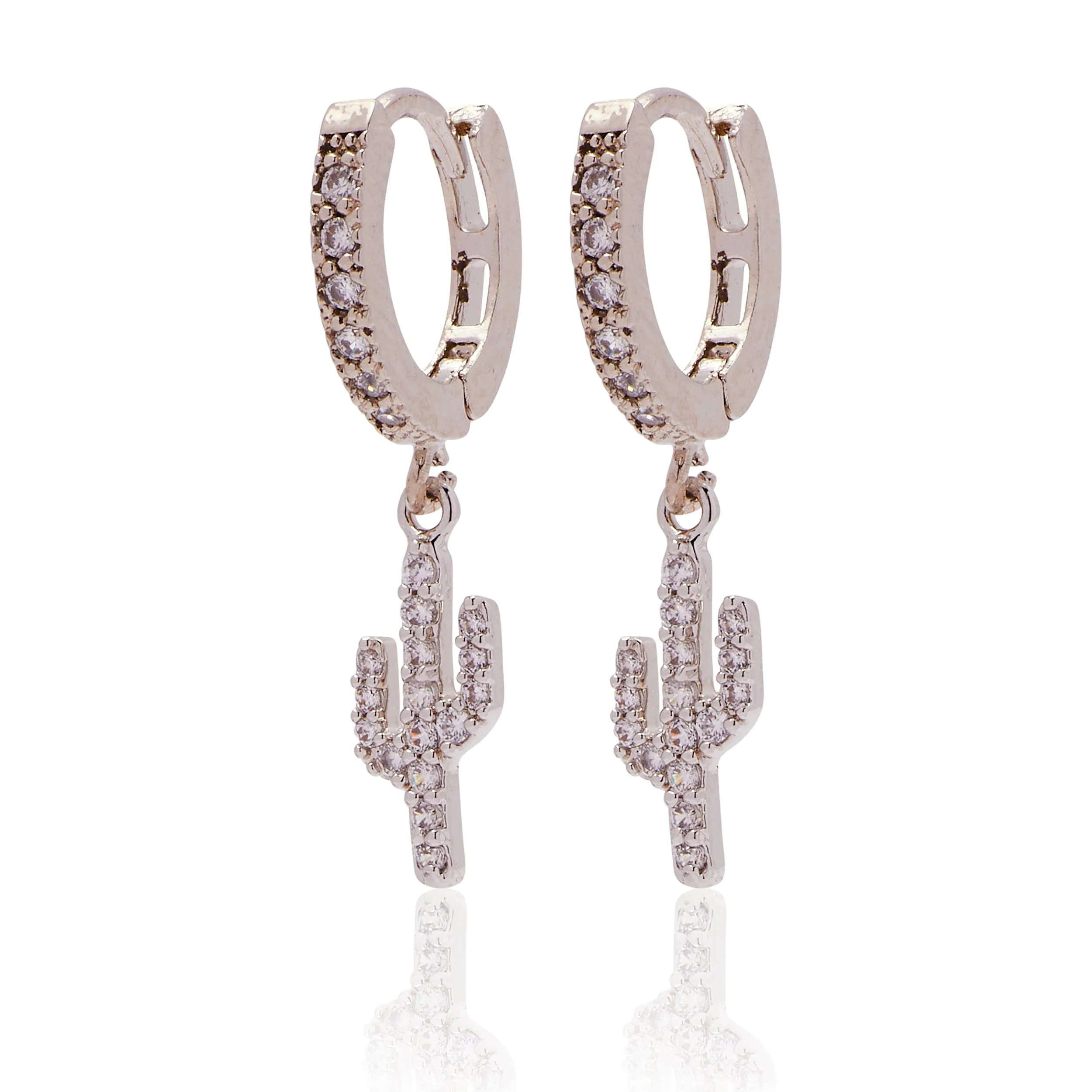 Charmed CZ Saguaro Huggies
