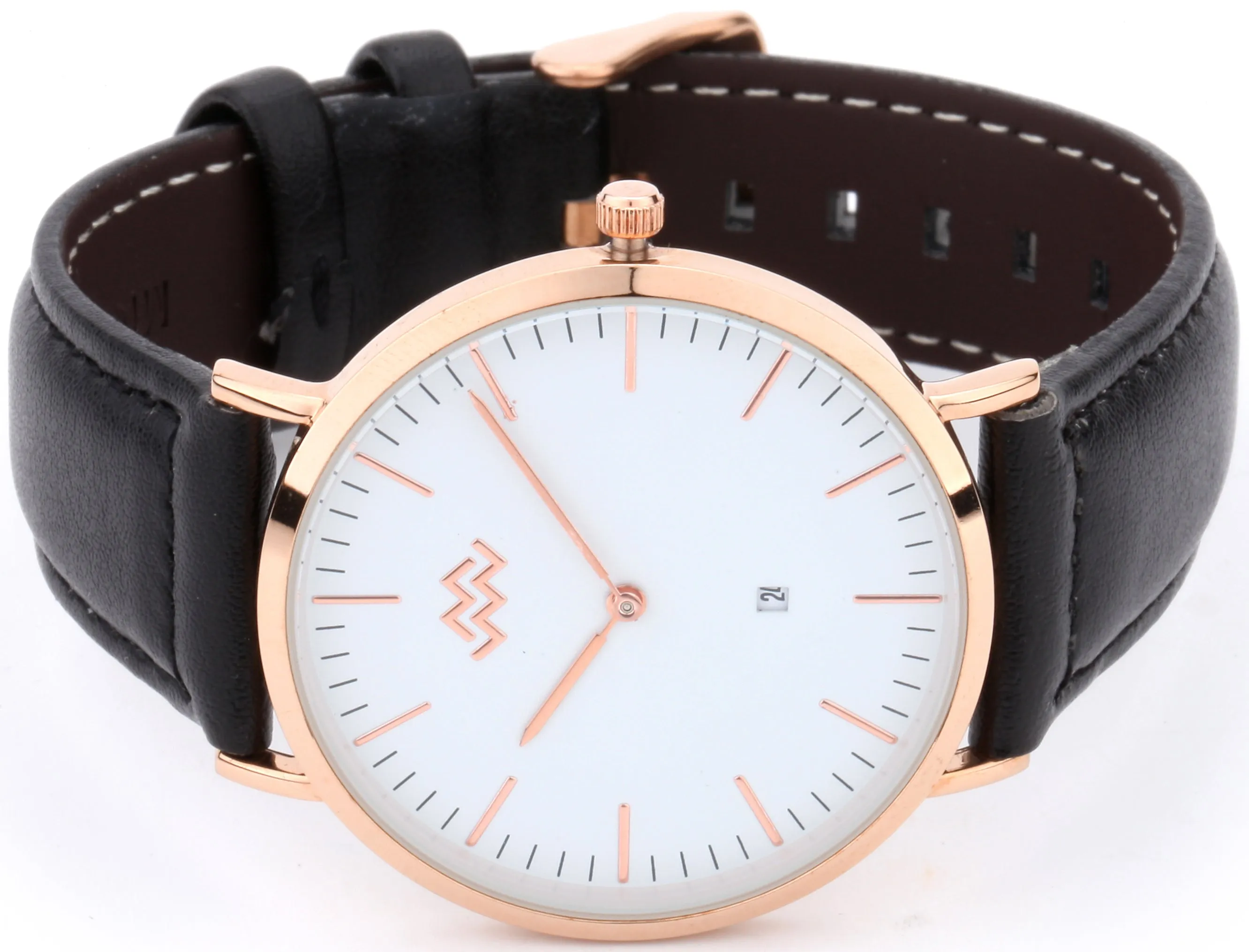 Chatham Leather Wrist Watch Alasbaster
