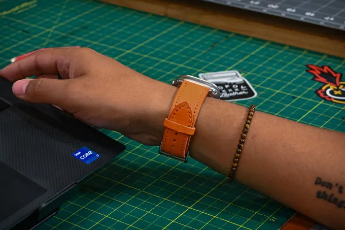 Chèvre Leather Apple Watch Bands
