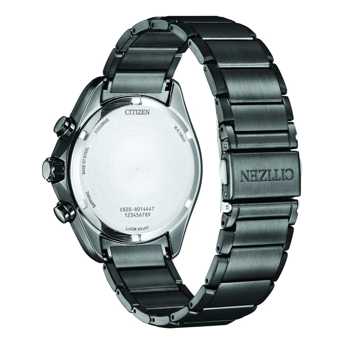 Citizen Watch with 43MM Blue Round Dial and Stainless Steel Bracelet. BL5607-54L