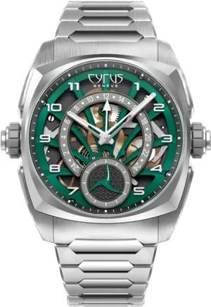 Cyrus Klepcys GMT Palm Green Bracelet Limited Edition