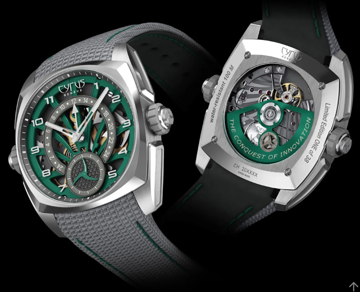 Cyrus Klepcys GMT Palm Green Limited Edition