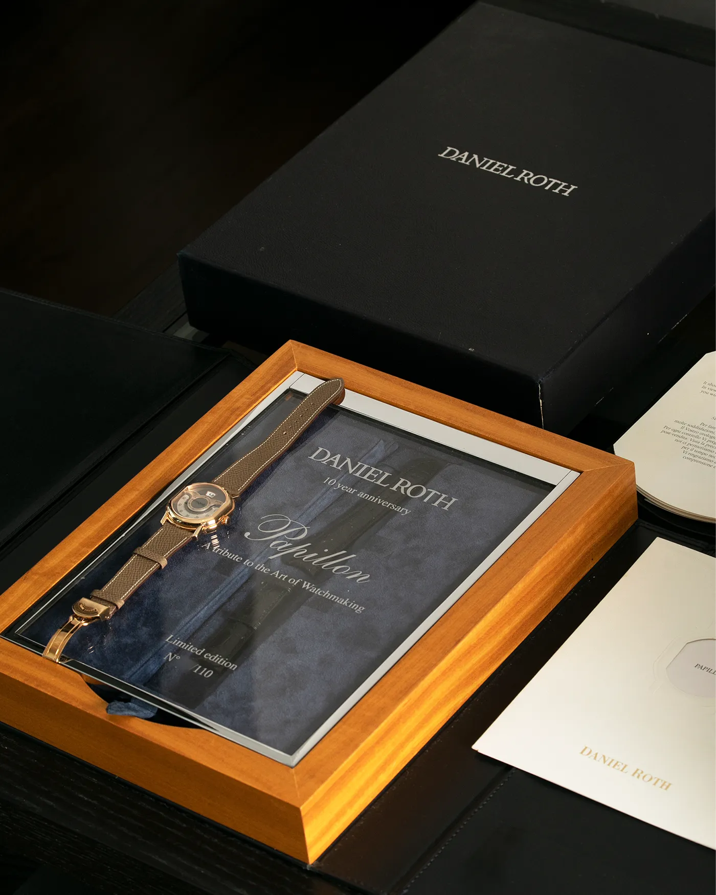 Daniel Roth 10th Anniversary Papillon Rose Gold