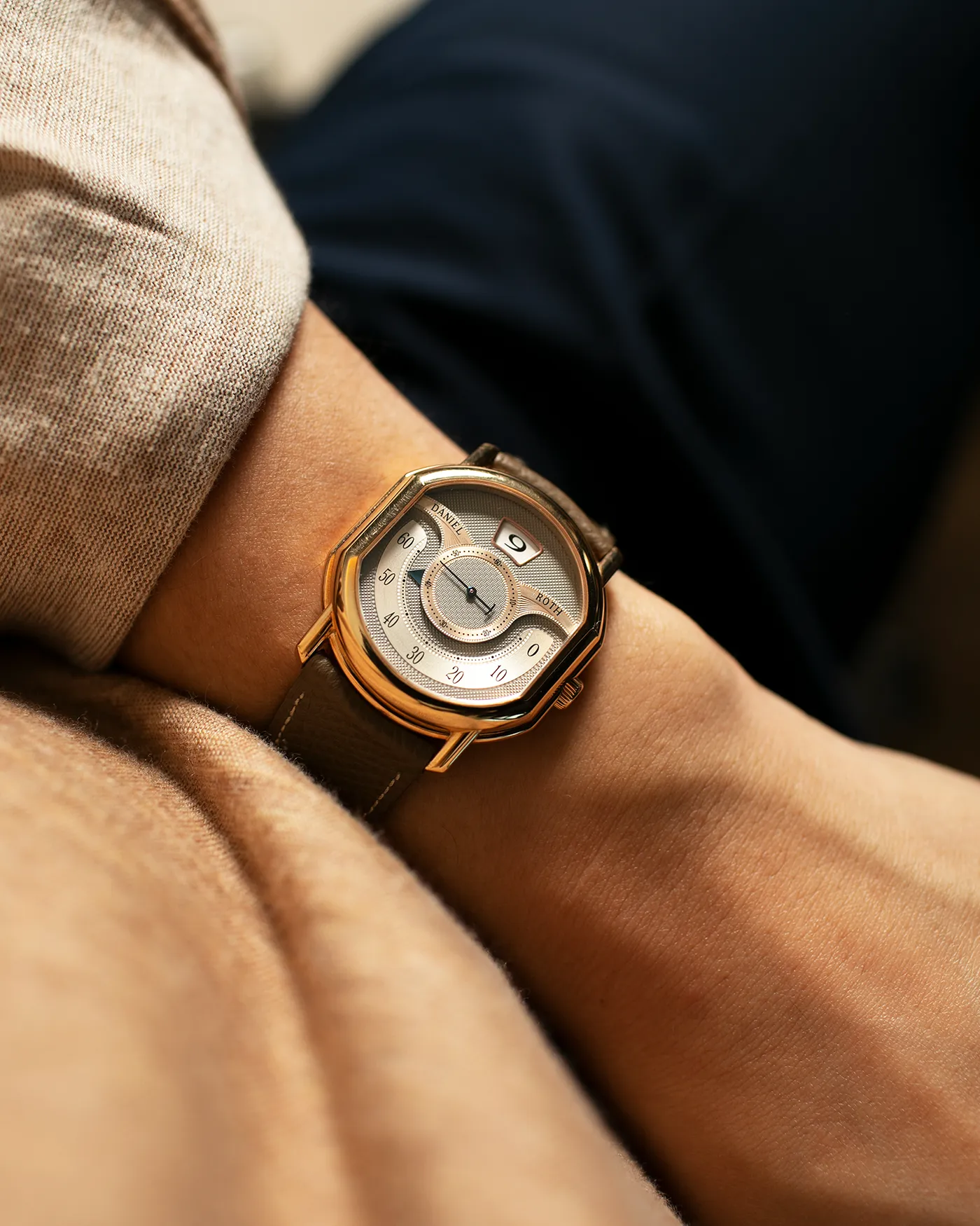 Daniel Roth 10th Anniversary Papillon Rose Gold