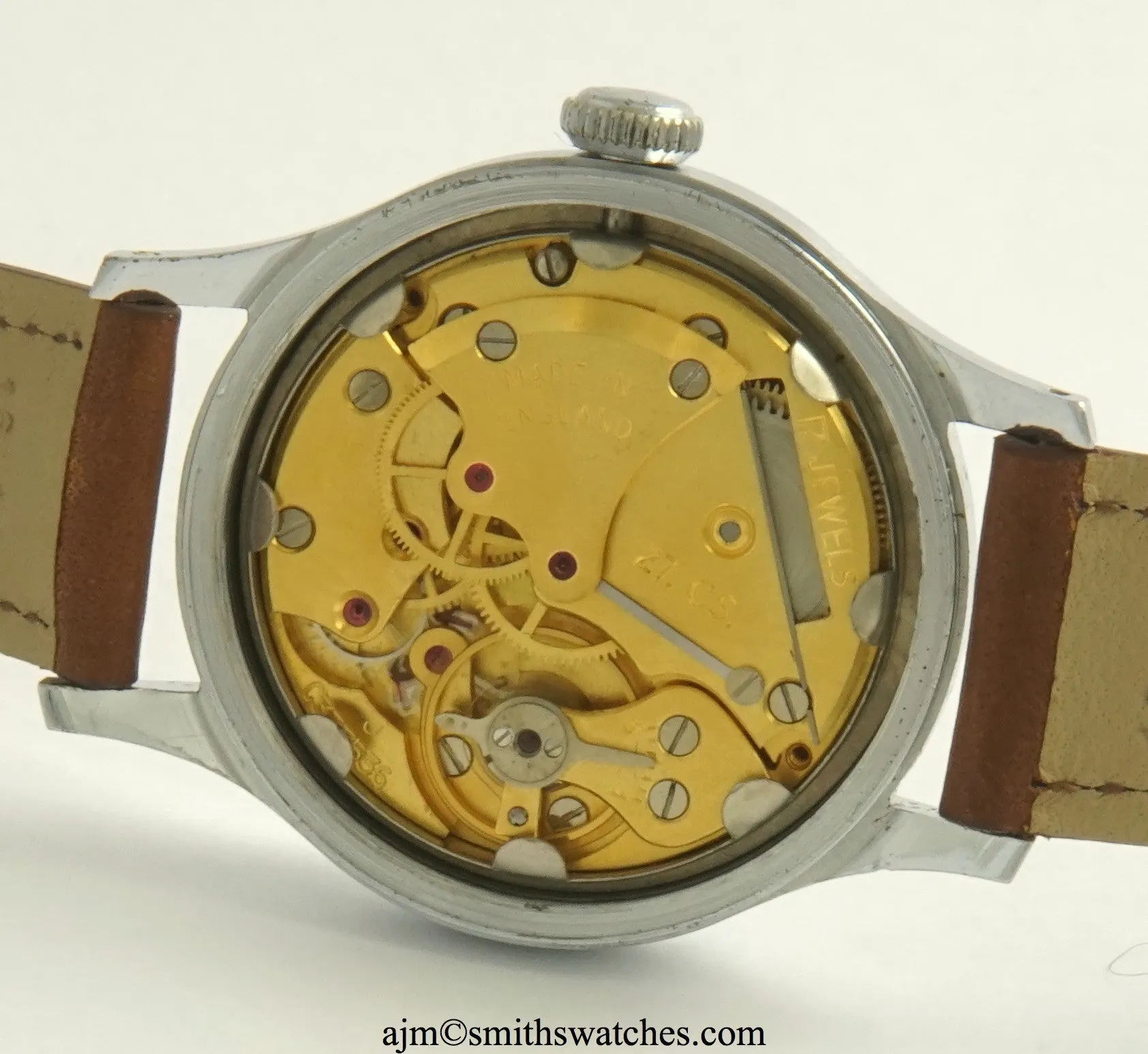 DELUXE SMITHS A452 PATTERN EXPLORERS MODEL WRISTWATCH C 1958