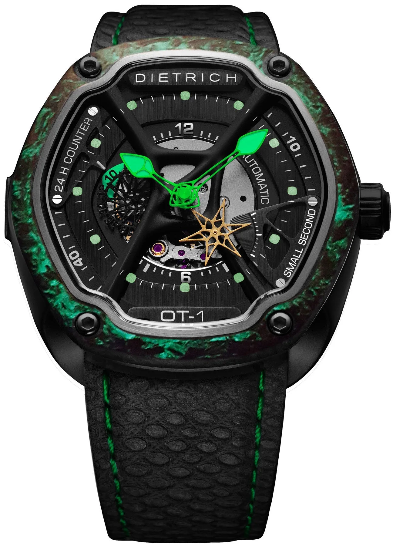 Dietrich Watch OT-1 Carbon Luminescent Mens
