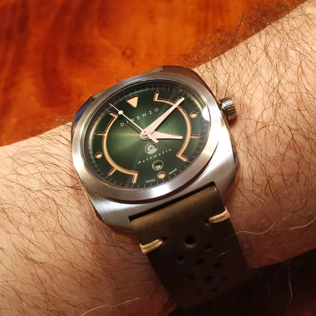 Direnzo DRZ_02 Green SS - Swiss&nbsp;Made Limited&nbsp;Edition