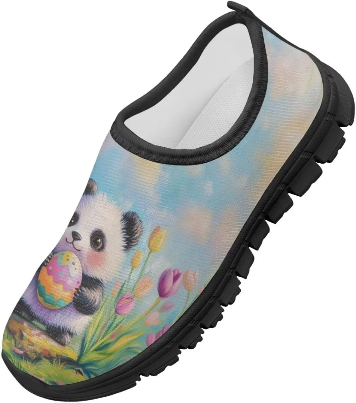 Doojoayie Easter Shoes for Girls Slip On Tennis Shoes Holiday Party Footwear