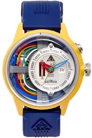ELEC Watch Nylon Cable Z 45mm Blue Rubber