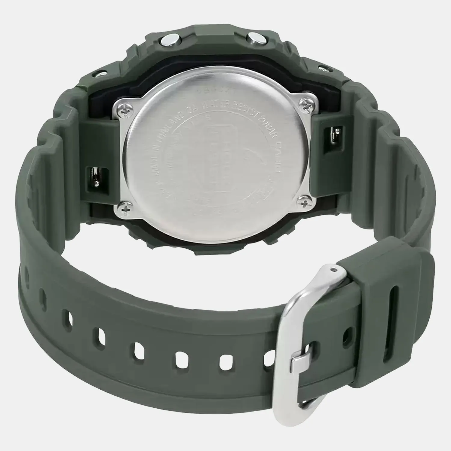 G-Shock Men's Green Digital Resin Watch G1015 - DW-5610SU-3DR