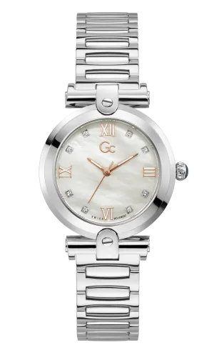 GC White Dial Quartz Analog Women Watch - Y96003L1MF