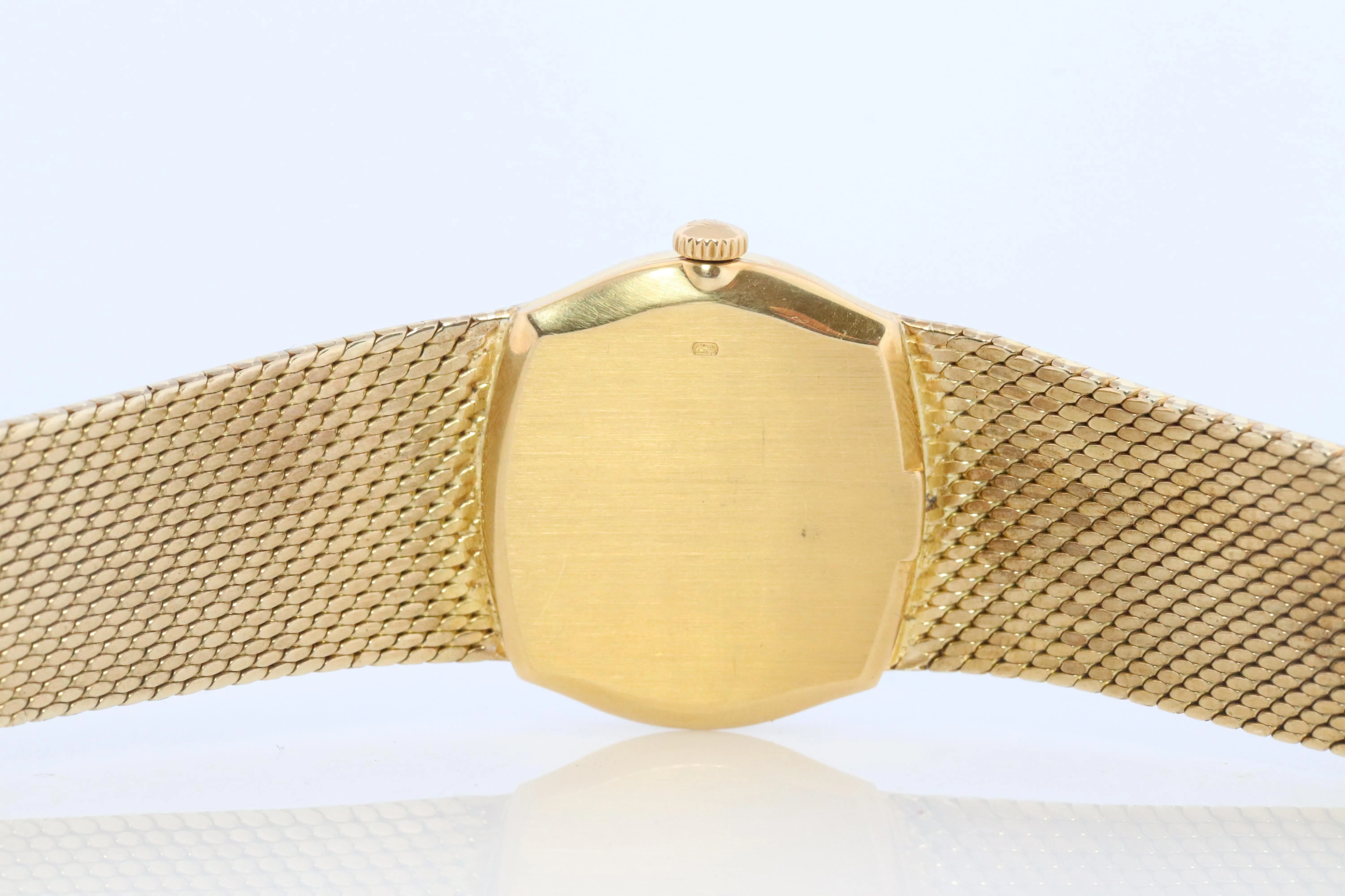 Genuine 18k Rolex Watch. ROLEX Cellini 3802 Mechanical Windup. Milanese bracelet